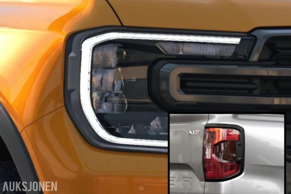 2022+ Ford Ranger Dekselsett for bak/frontlykter